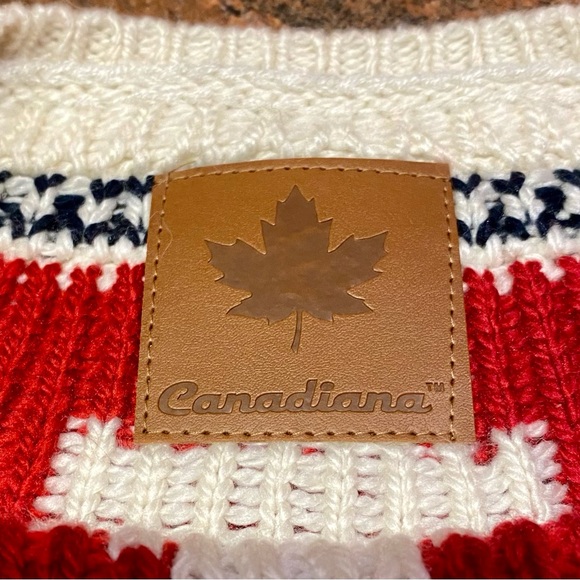 Mommy and child Canadiana matching sweaters - Picture 2 of 15